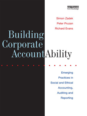 cover image of Building Corporate Accountability